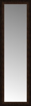 16" x 51" Dark Copper Custom Framed Mirror