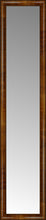 14" x 63" Belmont Light Brown Custom Framed Mirror
