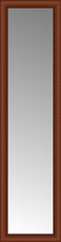 16" x 59" Ansley Cherry Custom Framed Mirror