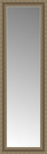 15" x 44" Ambrosia Silver Custom Framed Mirror
