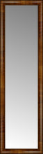 16" x 54" Belmont Light Brown Custom Framed Mirror