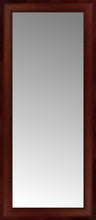 16" x 35" Ansley Mahogany Custom Framed Mirror