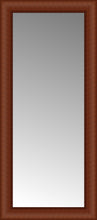 15" x 32" Ansley Cherry Custom Framed Mirror