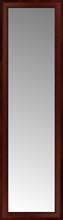 16" x 53" Ansley Mahogany Custom Framed Mirror