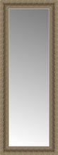 14" x 34" Ambrosia Silver Custom Framed Mirror