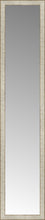 14" x 65" Libretto Antique Silver Custom Framed Mirror