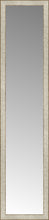 14" x 60" Libretto Antique Silver Custom Framed Mirror