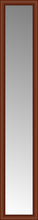 15" x 80" Ansley Cherry Custom Framed Mirror