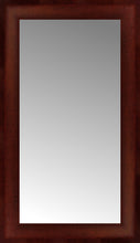 14" x 23" Ansley Mahogany Custom Framed Mirror