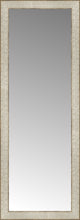 15" x 40" Libretto Antique Silver Custom Framed Mirror