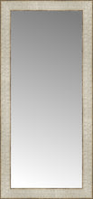 14" x 29" Libretto Antique Silver Custom Framed Mirror