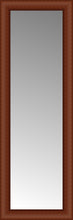 14" x 39" Ansley Cherry Custom Framed Mirror