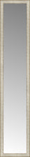 14" x 68" Libretto Antique Silver Custom Framed Mirror