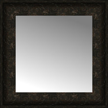 16" x 16" Mantilla Expresso Custom Framed Mirror