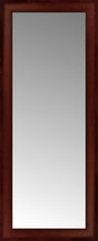 16" x 37" Ansley Mahogany Custom Framed Mirror
