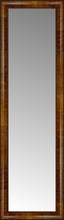 14" x 45" Belmont Light Brown Custom Framed Mirror