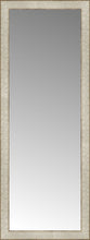 16" x 41" Libretto Antique Silver Custom Framed Mirror