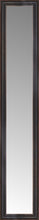 15" x 73" Aged Bronze Slope Custom Framed Mirror