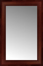 15" x 22" Ansley Mahogany Custom Framed Mirror