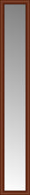 14" x 83" Ansley Cherry Custom Framed Mirror