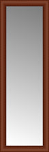 16" x 46" Ansley Cherry Custom Framed Mirror