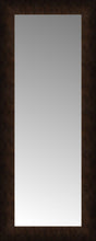 14" x 32" Dark Copper Custom Framed Mirror