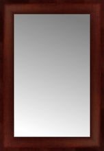 15" x 21" Ansley Mahogany Custom Framed Mirror