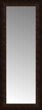 14" x 33" Dark Copper Custom Framed Mirror