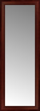 16" x 42" Ansley Mahogany Custom Framed Mirror