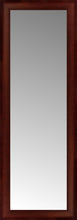 15" x 40" Ansley Mahogany Custom Framed Mirror