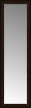 16" x 51" Dark Copper Custom Framed Mirror