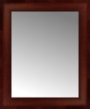 16" x 19" Ansley Mahogany Custom Framed Mirror
