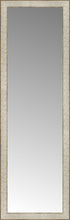 16" x 49" Libretto Antique Silver Custom Framed Mirror
