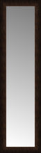 14" x 47" Dark Copper Custom Framed Mirror