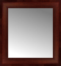15" x 16" Ansley Mahogany Custom Framed Mirror