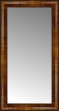15" x 27" Belmont Light Brown Custom Framed Mirror