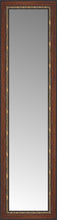 16" x 52" Malabar Walnut Custom Framed Mirror