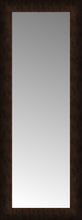 14" x 34" Dark Copper Custom Framed Mirror