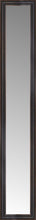 14" x 70" Aged Bronze Slope Custom Framed Mirror