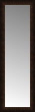 15" x 43" Dark Copper Custom Framed Mirror