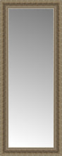 16" x 37" Ambrosia Silver Custom Framed Mirror