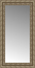 15" x 27" Sevilla Silver Custom Framed Mirror