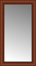 17" x 30" Ansley Cherry Custom Framed Mirror