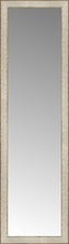 15" x 51" Libretto Antique Silver Custom Framed Mirror