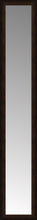 15" x 82" Dark Copper Custom Framed Mirror