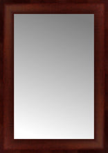 16" x 22" Ansley Mahogany Custom Framed Mirror