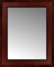 14" x 17" Ansley Mahogany Custom Framed Mirror