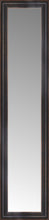 14" x 52" Aged Bronze Slope Custom Framed Mirror
