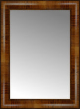 15" x 20" Belmont Light Brown Custom Framed Mirror