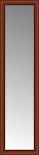 16" x 59" Ansley Cherry Custom Framed Mirror